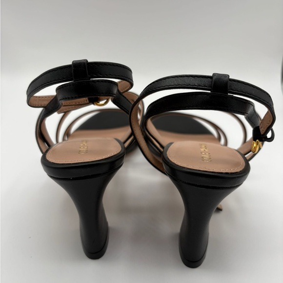 New Cole Haan Addie Strap Women’s Heels Black Size 7 B - Picture 5 of 8